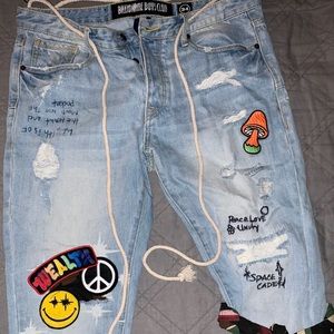 Billionaire Boys Club Patchwork Denim Jeans